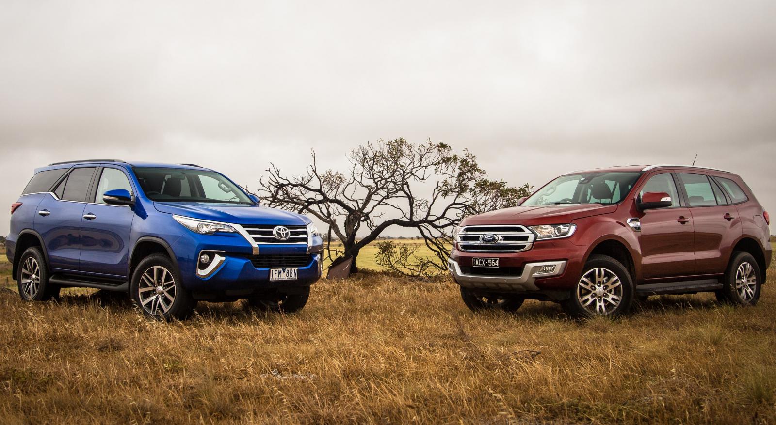 Toyota Fortuner vs Ford Everest