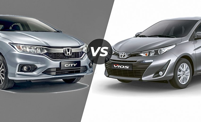 Toyota Vios vs Honda City