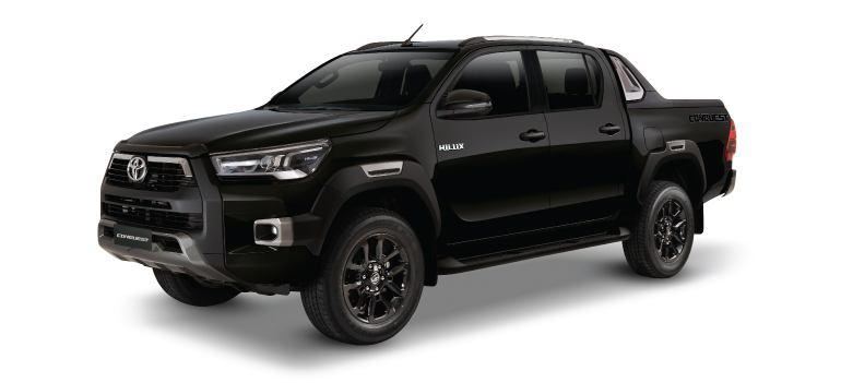 Toyota Hilux attitude black mica