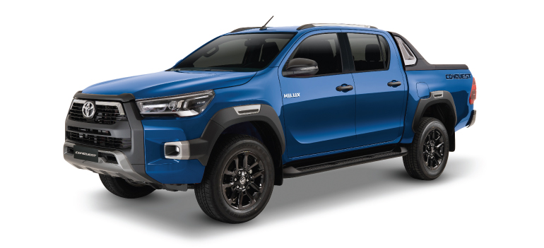 Toyota Hilux blue metallic