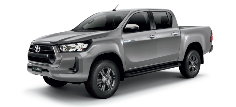 Toyota Hilux silver metallic