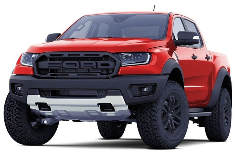 Ford Raptor race red