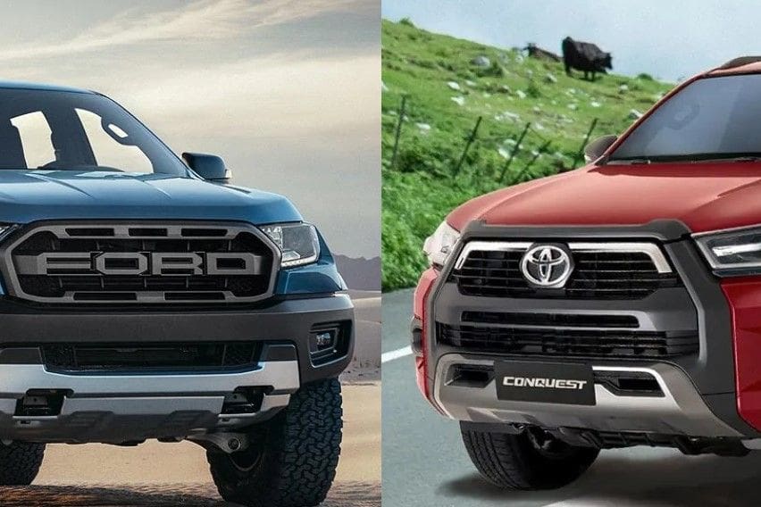 Ford Raptor vs Toyota Hilux