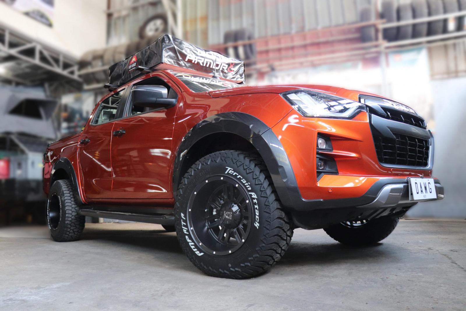 Isuzu D-max modified