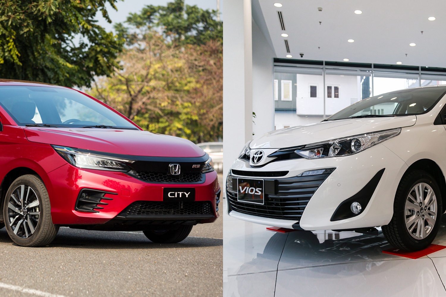 Toyota Vios vs Honda City 