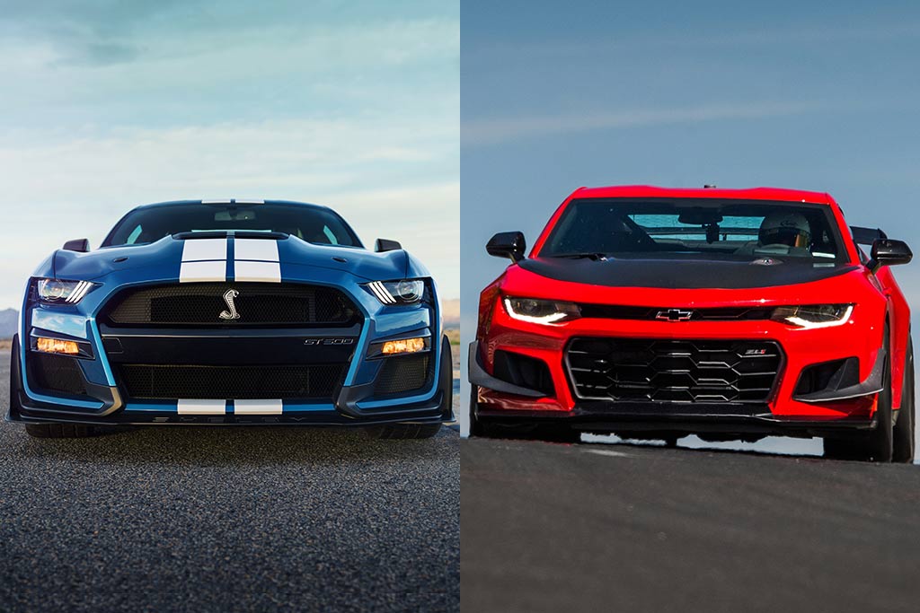 Chevrolet Camaro vs Ford Mustang