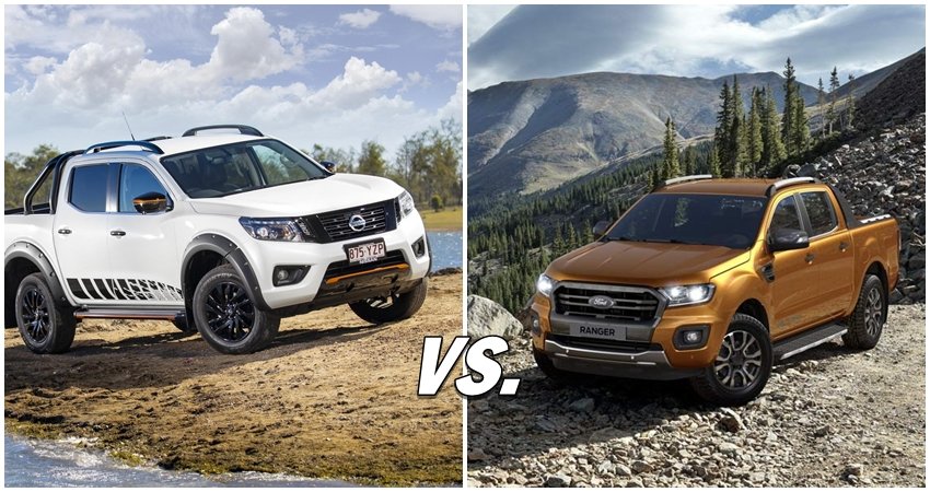 Nissan Navara vs Ford Ranger