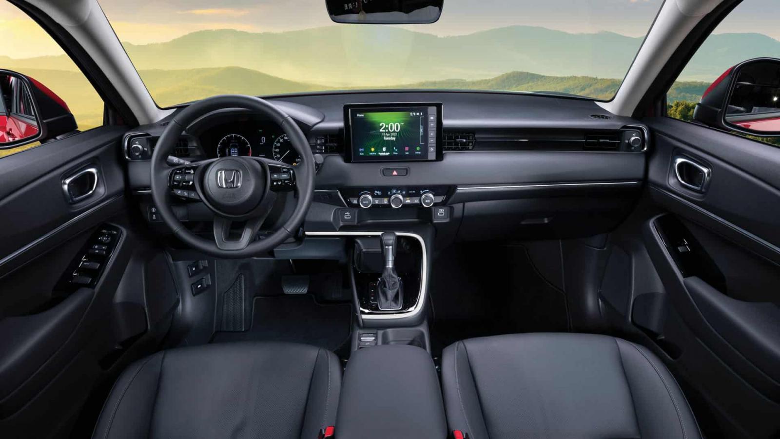 honda hrv interior