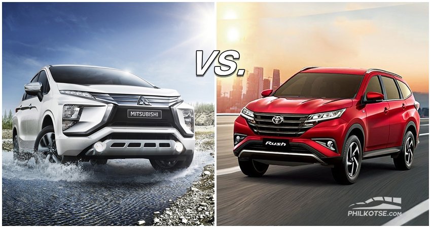 Mitsubishi Xpander vs Toyota Rush