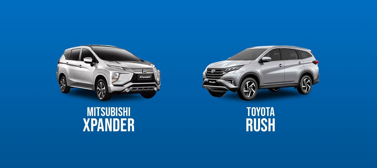 Toyota Rush and Mitsubishi Xpander