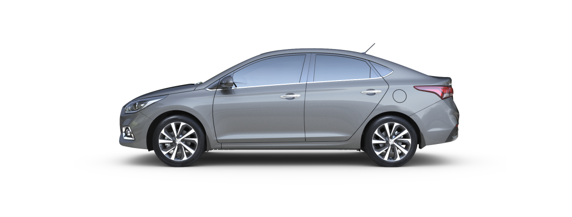 2022 Hyundai Accent gray