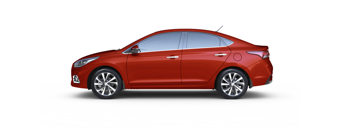 2022 Hyundai Accent red