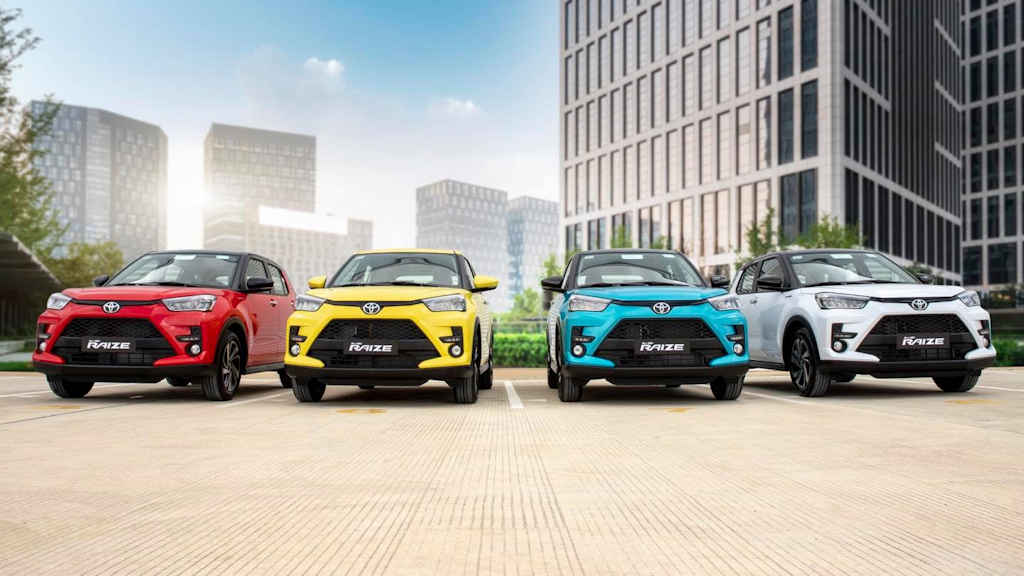 Compare Toyota Raize Variants