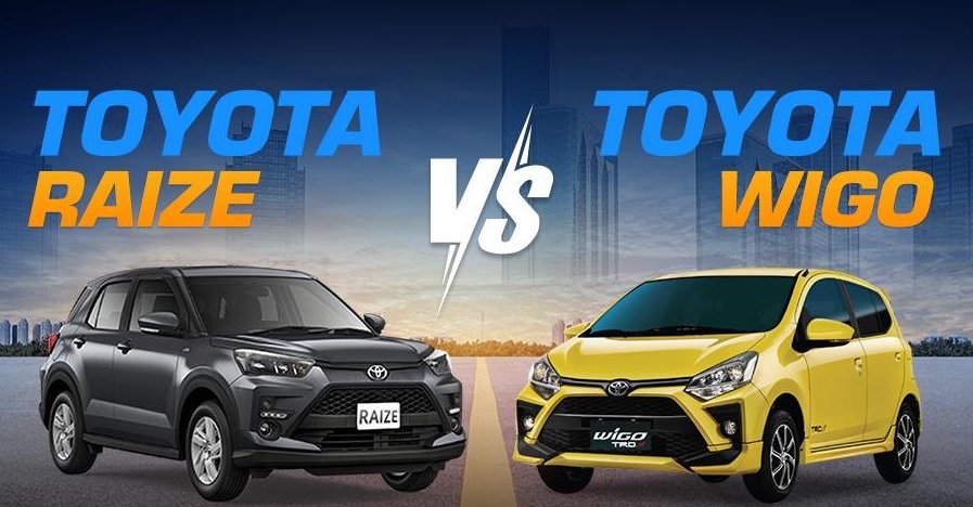Toyota Raize vs Wigo