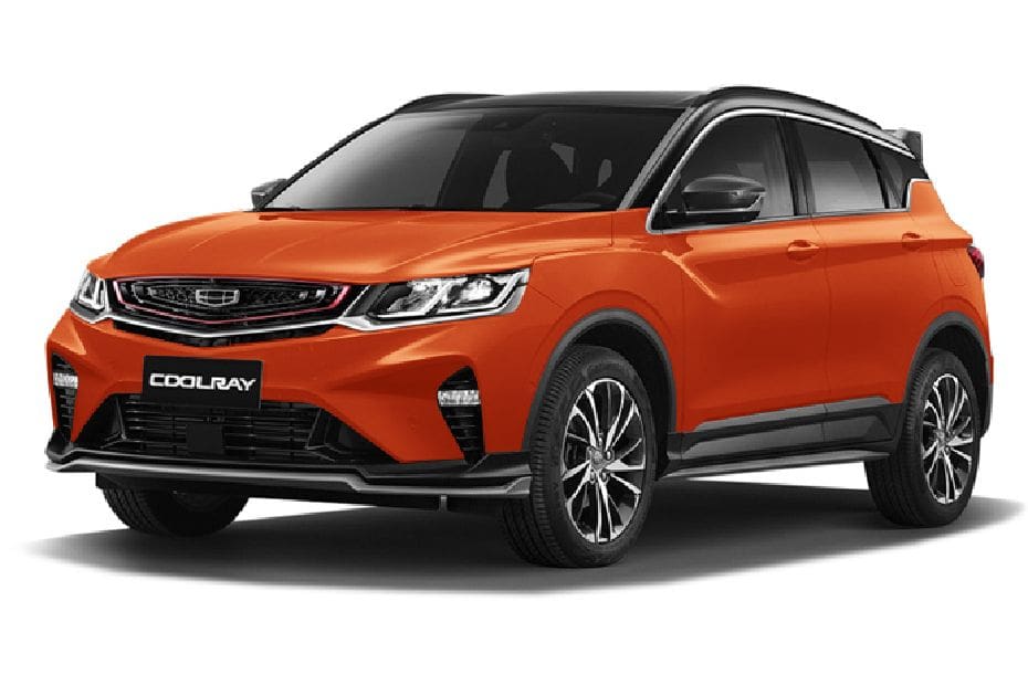 2022 Geely Coolray orange