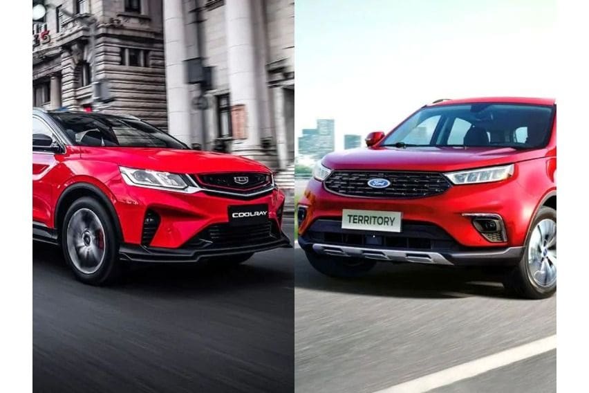 Geely Coolray vs Ford Territory