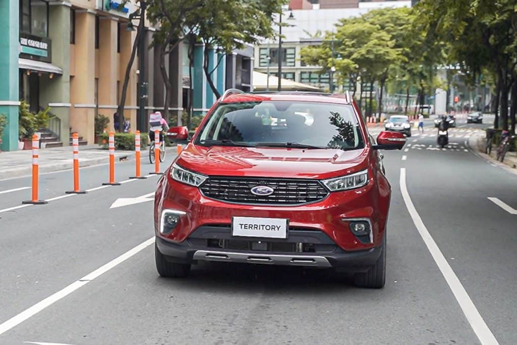 Ford Territory red 2022
