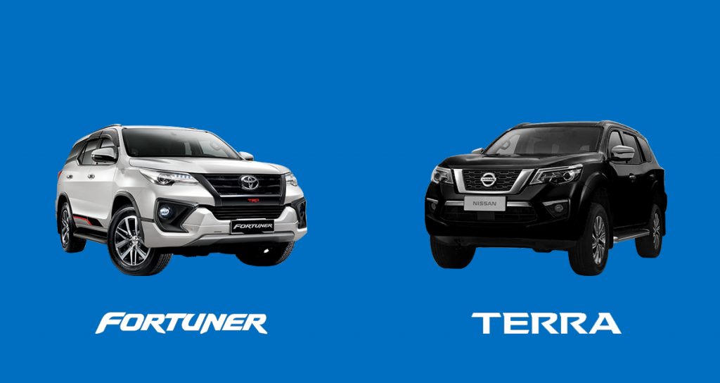 Nissan Terra Vs Toyota Fortuner -  Battle Of 7-Seat Suvs