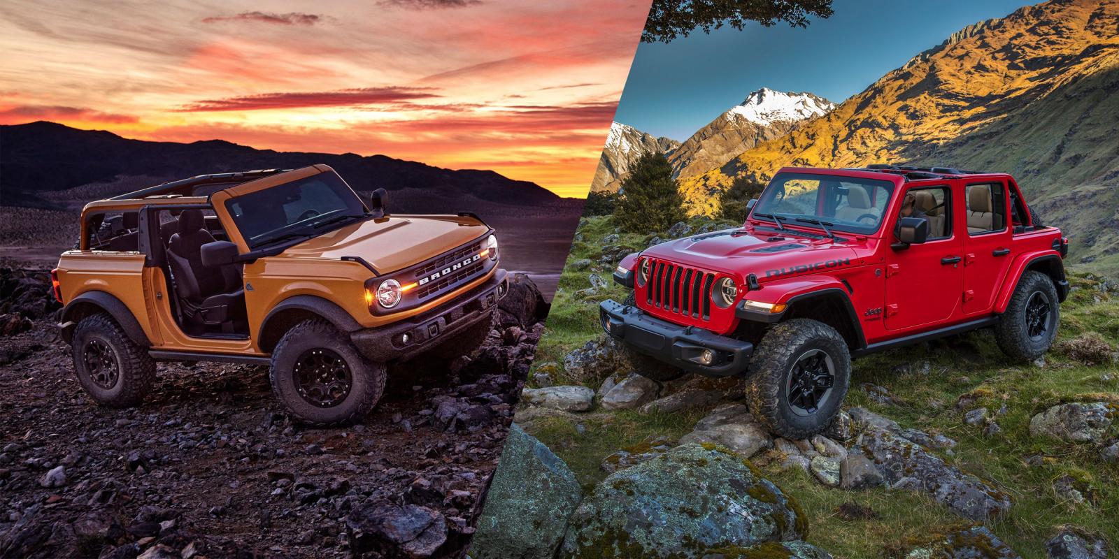 Ford Bronco Vs Jeep Wrangler A Fierce Competition