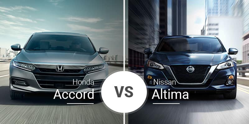 Honda Accord VS Nissan Altima