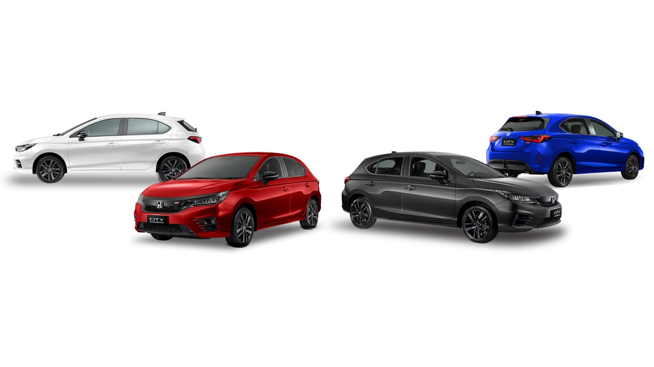 Honda City Hatchback Colors -  All Options You Can Consider!