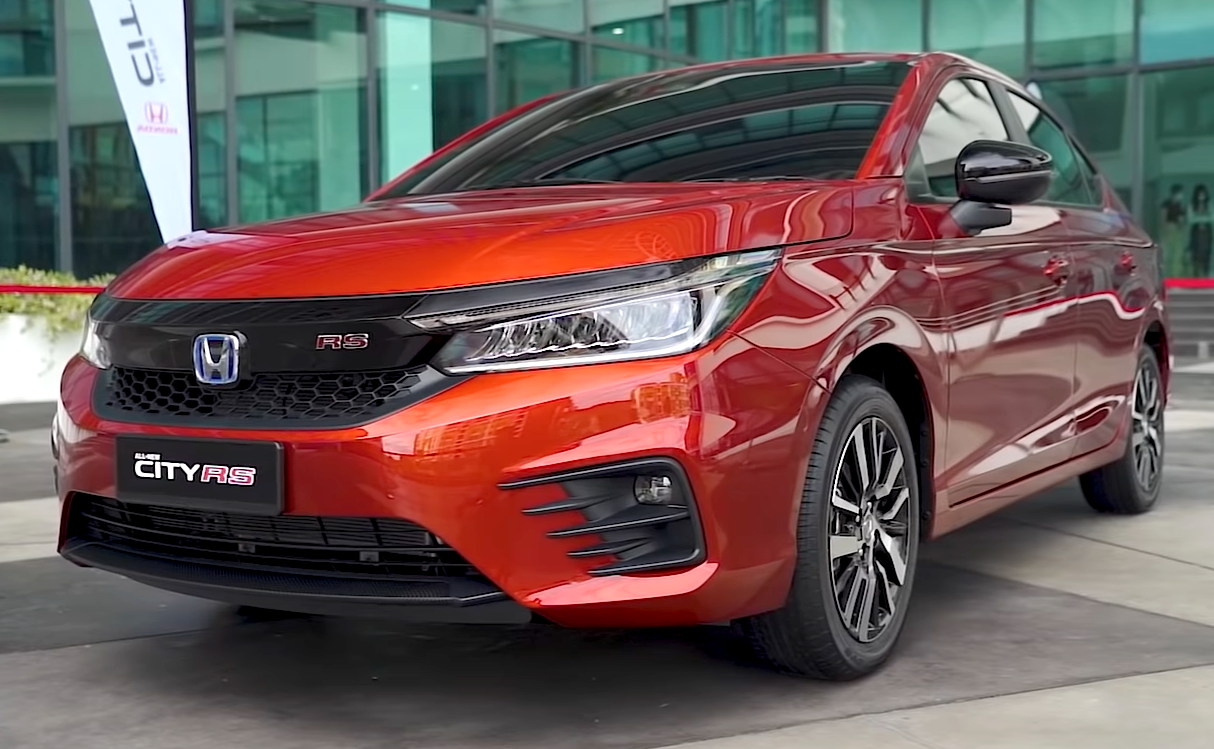 Honda City Hatchback Red