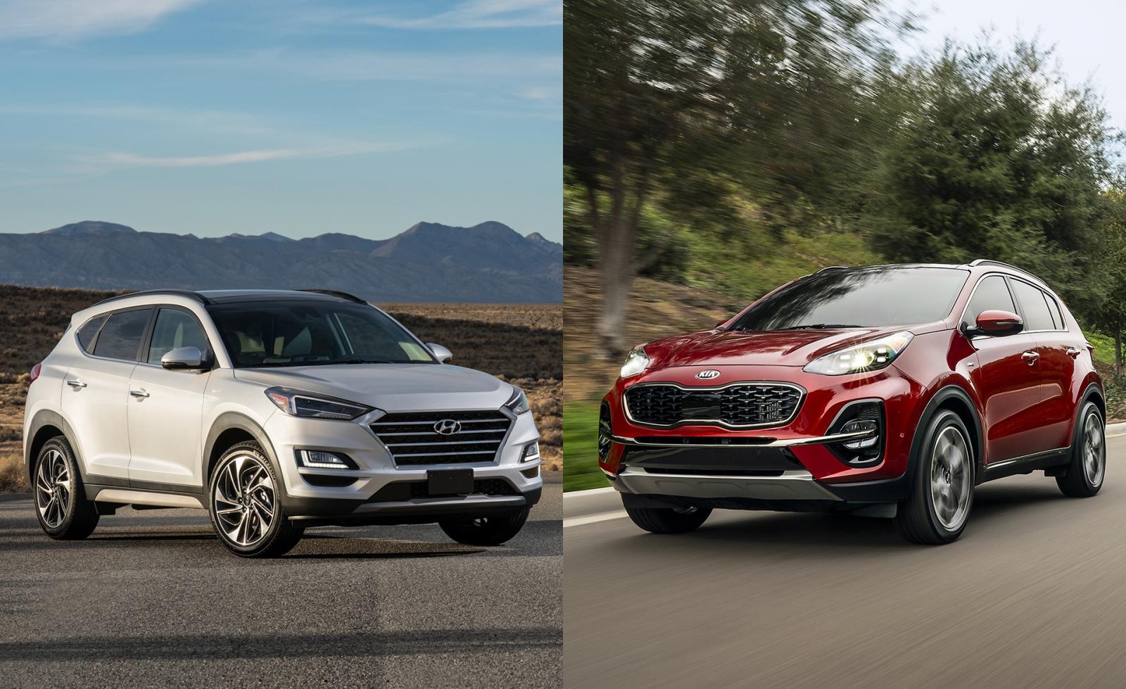 Kia Sportage vs Hyundai Tucson fuel consumption