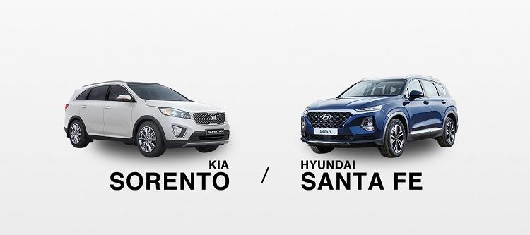 Kia Sorento Vs Hyundai Santa Fe