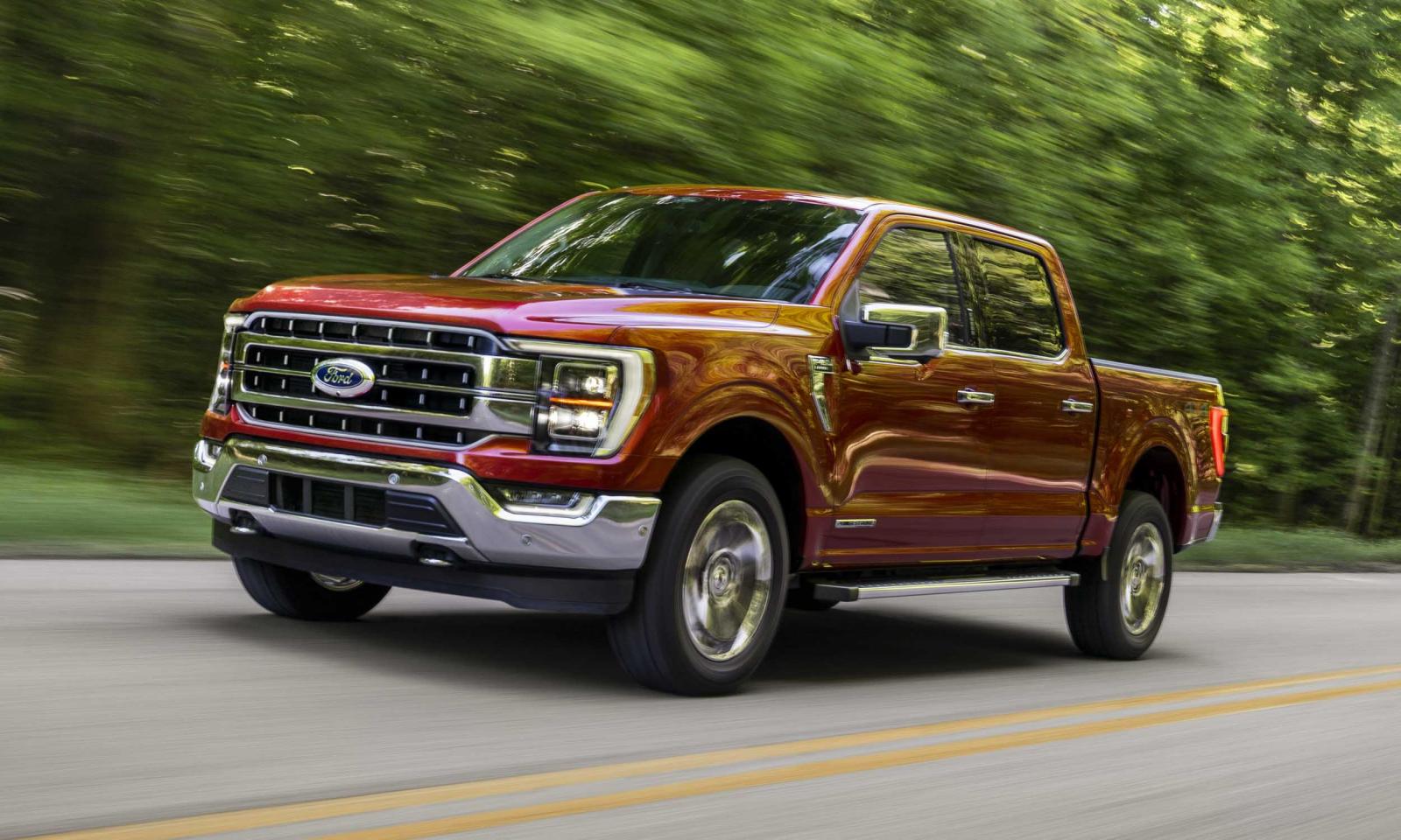 Ford F-150 Rapid Red Metallic