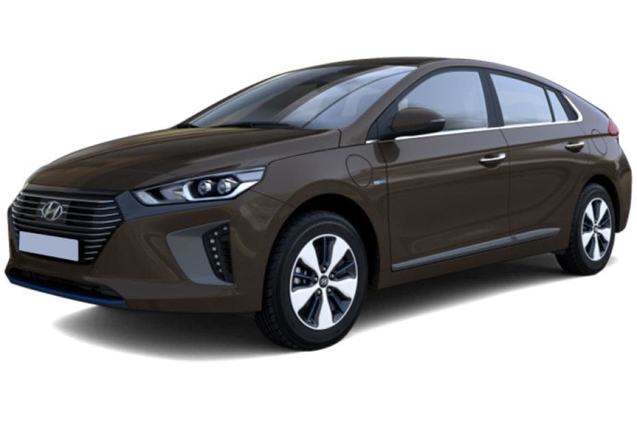 brown Hyundai Ioniq
