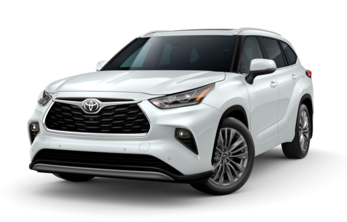 Toyota Highlander Colors All Options For You To Choose