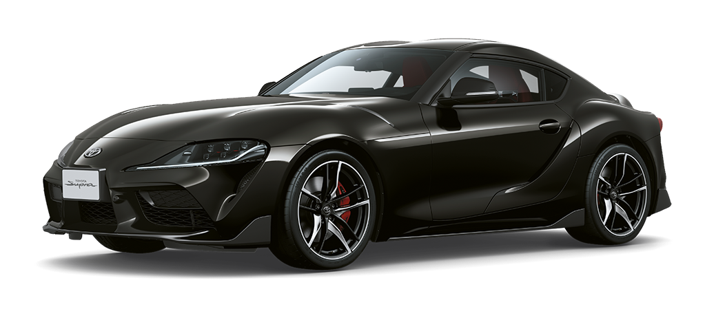 black Toyota GR Supra