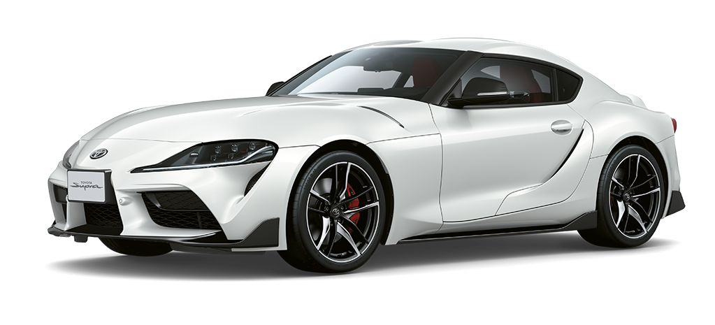 white Toyota GR Supra