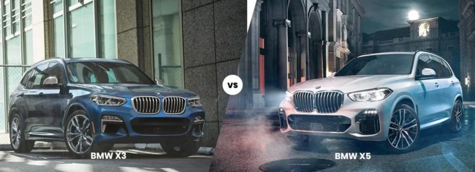 BMW X3 vs BMW X5