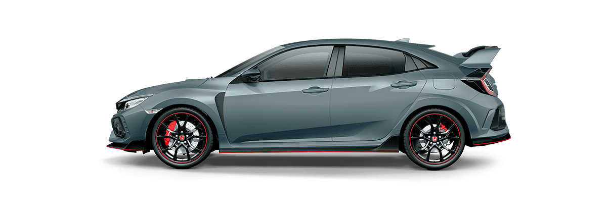 gray Honda Civic Type R 