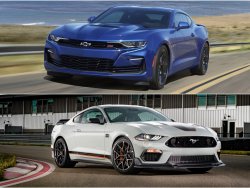 Ford Mustang Vs Chevrolet Camaro - Battle Of Sports Cars