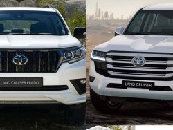 Land Cruiser Vs Land Cruiser Prado - Which Is The Winner?