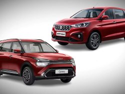 Compare Kia Carens and Ertiga: What car should you buy?