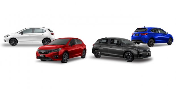 Honda City Hatchback Colors - All Options You Can Consider!